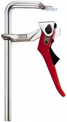 Bessey - 5-1/2" Deep Throat, 10" Max Capacity, Standard Sliding Arm Clamp - 1,800 Lb Clamping Pressure - Benchmark Tooling