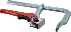 Bessey - 4" Deep Throat, 8" Max Capacity, Standard Sliding Arm Clamp - 660 Lb Clamping Pressure - Benchmark Tooling