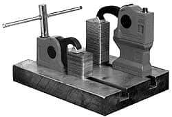 Bessey - M10 Mount Hole, 3.15" Overall Height, 3.74" Overall Width, 1.38" Overall Depth Clamp Base - Use with Bessey BAS Clamps - Benchmark Tooling