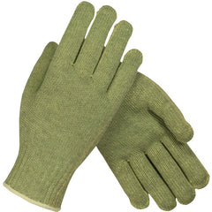 07-KA720/L Gloves W/ACP Technology - Kevlar ACP 7 Gauge Seamless Knit - M. Wgt - Kevlar Lined - Green - Exact Industrial Supply