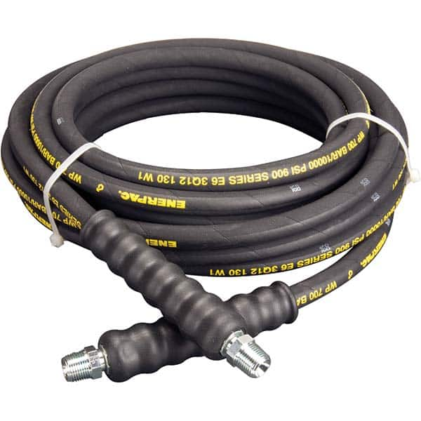 Enerpac - Hydraulic Pump Hose Inside Diameter (Inch): 0.25 Hose Length (Feet): 30.00 - Benchmark Tooling