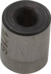 Value Collection - Type P, 1/16" Inside Diam, Headless, Press Fit Drill Bushing - 13/64" Body Outside Diam, 1/4" OAL, Steel - Benchmark Tooling