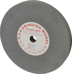 Value Collection - 10" Diam, 1" Face Width, 1" Center Hole, Coarse Grade, Deburring Wheel - 1,800 RPM - Benchmark Tooling