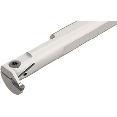 Iscar - GEHI, Internal, Left Hand, 0.118" Max Depth of Cut, 0.095 to 1/8" Groove Width, Indexable Grooving Tool Holder - GE.. Insert Compatibility, 5/8" Shank Width, 6" OAL, Through Coolant - Benchmark Tooling