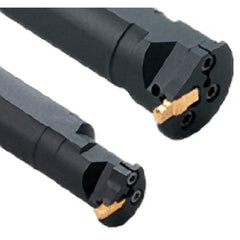 Iscar - GHAI, Internal, Left Hand, Indexable Grooving Tool Holder - 1" Shank Width, 8" OAL, Through Coolant - Benchmark Tooling