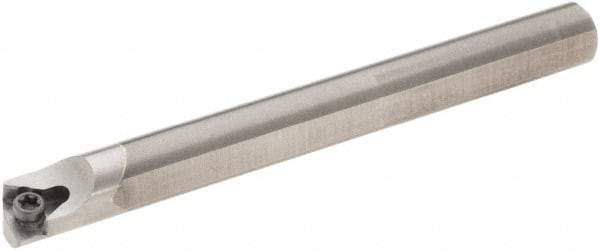 Iscar - 6.6mm Min Bore Diam, 59mm OAL, 6mm Shank Diam, MG-SWUB Indexable Boring Bar - 42mm Max Bore Depth, WB.T 52.. Insert, Screw Holding Method - Benchmark Tooling