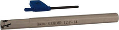 Iscar - GEHIM, Internal, Right Hand, 0.098" Max Depth of Cut, 0.031 to 0.075" Groove Width, Indexable Grooving Tool Holder - GEPI.. Insert Compatibility, 1/2" Shank Width, 6" OAL, Through Coolant - Benchmark Tooling