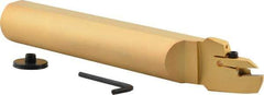 Iscar - 3.93" Min Bore Diam, 14" OAL, 2" Shank Diam, GHIU Indexable Boring Bar - 3.15" Max Bore Depth, GDMA 840, GI.A 8.. Insert - Benchmark Tooling