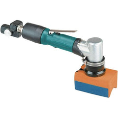 Dynabrade - 0.12 hp, 15,000 RPM Finishing Sander - 20 CFM Air Consumption, 6.21 bar Air Pressure, 1/4 NPT Inlet - Benchmark Tooling