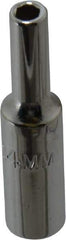 Proto - 1/4" Drive, Deep Hand Socket - 6 Points, 1-15/16" OAL, Chrome Finish - Benchmark Tooling