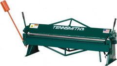 Tennsmith - 48-1/4 Inch Bending Length, Bench Machine Hand Brake - 61 Inch Wide, 22 Inch Deep, 31 Inch High - Benchmark Tooling