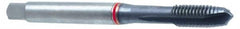 Guhring - #5-40 UNC, 3 Flute, TiN Finish, Powdered Metal Spiral Point Tap - Plug Chamfer, Right Hand Thread, 2.205" OAL, 5/16" Thread Length, 0.141" Shank Diam, 2B Class of Fit, Series 3992 - Exact Industrial Supply