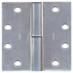 Stanley - 4-1/2" Long x 4-1/2" Wide 304 Stainless Steel Full Mortise Commercial Hinge - Benchmark Tooling