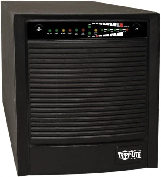 Tripp-Lite - 15 Amp, 1,500 VA, Tower & Rack Mount Online Backup Uninterruptible Power Supply - Backup 4-1/2 min with Full Load & 13 min with Half Load, 120 VAC Input & Output, 1,200 Watt Output, 1 Phases, 6 Outlets - Benchmark Tooling