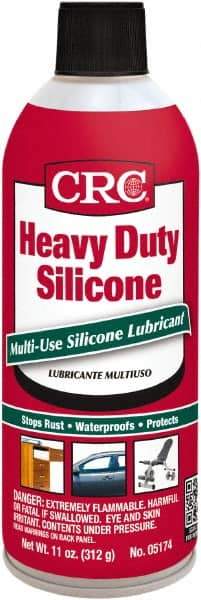 CRC - 16 oz Aerosol Silicone Lubricant - Clear, -40°F to 400°F - Benchmark Tooling