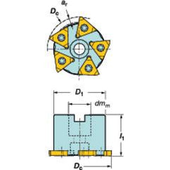 328-063Q22-13M Grooving Cutter - Benchmark Tooling