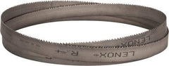 Lenox - 4 to 6 TPI, 12' 6" Long x 1-1/4" Wide x 0.042" Thick, Welded Band Saw Blade - Bi-Metal, Toothed Edge, Raker Tooth Set, Flexible Back - Benchmark Tooling
