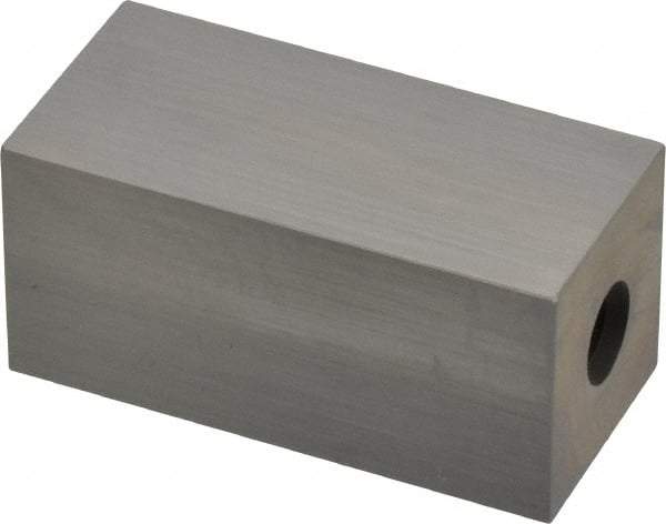 Mitutoyo - 2" Square Steel Gage Block - Accuracy Grade 0, Includes Certificate of Inspection - Benchmark Tooling