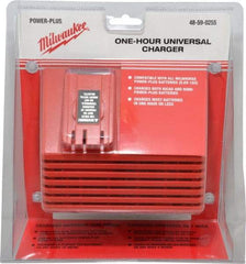 Milwaukee Tool - 12 to 18 Volt, 1 Battery NiCad & NiMH Power Tool Charger - 1 hr to Charge - Benchmark Tooling