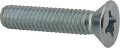 Value Collection - 5/16-18 UNC, 1-1/2" OAL Phillips Drive Machine Screw - Flat Head, Grade J82 Steel, Zinc-Plated Finish, Without Washer - Benchmark Tooling