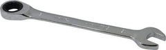 Blackhawk by Proto - 15mm 12 Point Combination Wrench - 7-1/2" OAL, Steel, Chrome Finish - Benchmark Tooling