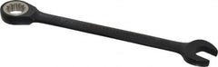 Proto - 1/2" 12 Point Combination Wrench - 15° Head Angle, 7" OAL, Steel, Black Chrome Finish - Benchmark Tooling