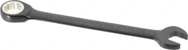 Proto - 5/8" 12 Point Combination Wrench - 15° Head Angle, 8-3/16" OAL, Steel, Black Chrome Finish - Benchmark Tooling