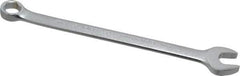 Proto - 14mm 6 Point Combination Wrench - 15° Offset Angle, 8-5/8" OAL, Steel, Satin Finish - Benchmark Tooling