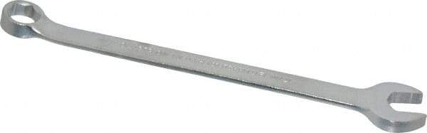 Proto - 17mm 6 Point Combination Wrench - 15° Offset Angle, 10-1/8" OAL, Steel, Satin Finish - Benchmark Tooling