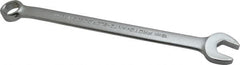 Proto - 18mm 6 Point Combination Wrench - 15° Offset Angle, 10-1/2" OAL, Steel, Satin Finish - Benchmark Tooling