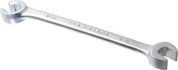 Proto - 7/16 x 7/16", Satin Finish, Combination Flare Nut Wrench - 12 Points, 6-1/32" OAL, Steel, Double End Head - Benchmark Tooling