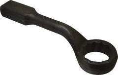 Proto - 3-1/16" 12 Point Striking Box Wrench - Single End, 4-25/32" Head Diam x 1-7/8" Head Thickness, 16" OAL, Steel, Black Finish, 60° Offset - Benchmark Tooling