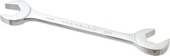 Proto - 18mm Standard Open End Wrench - 6-47/64" OAL, Double End, Chrome Finish, 15° & 60° Head Angle - Benchmark Tooling