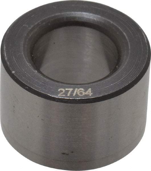 Value Collection - Type P, 27/64" Inside Diam, Headless, Press Fit Drill Bushing - 3/4" Body Outside Diam, 1/2" OAL, Steel - Benchmark Tooling