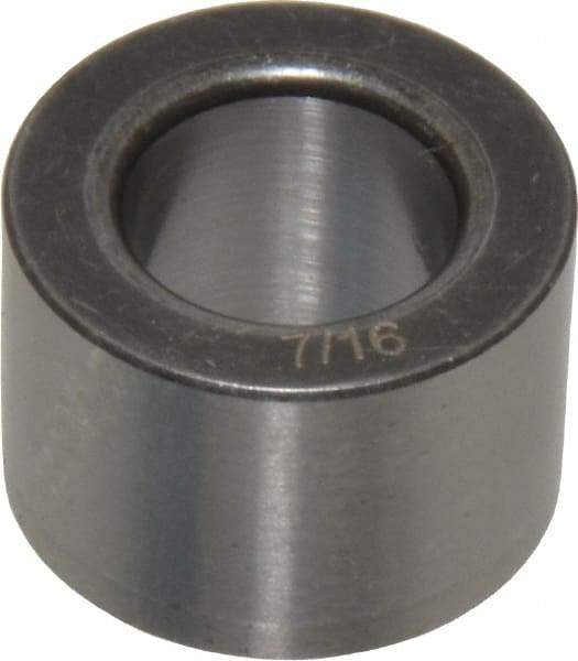 Value Collection - Type P, 7/16" Inside Diam, Headless, Press Fit Drill Bushing - 3/4" Body Outside Diam, 1/2" OAL, Steel - Benchmark Tooling