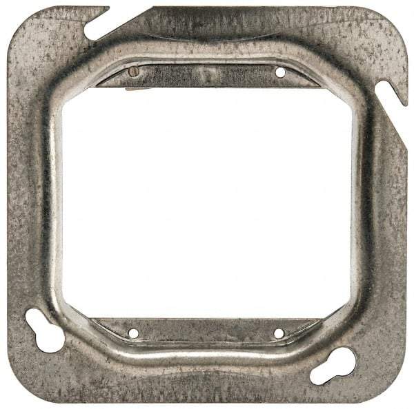 Cooper Crouse-Hinds - Electrical Outlet Box Steel Square Cover - Benchmark Tooling