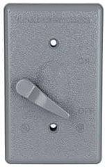 Cooper Crouse-Hinds - Electrical Outlet Box Aluminum Weatherproof Cover - Includes Gasket - Benchmark Tooling