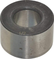 Value Collection - Type P, 1/2" Inside Diam Drill Bushing - 1" Body Outside Diam, 5/8" OAL, Steel - Benchmark Tooling