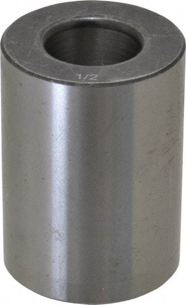 Value Collection - Type P, 1/2" Inside Diam, Headless, Press Fit Drill Bushing - 1" Body Outside Diam, 1-3/8" OAL, Steel - Benchmark Tooling