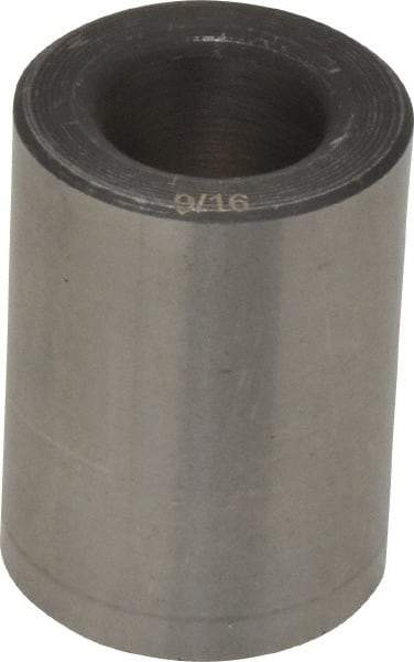 Value Collection - Type P, 9/16" Inside Diam, Headless, Press Fit Drill Bushing - 1" Body Outside Diam, 1-3/8" OAL, Steel - Benchmark Tooling