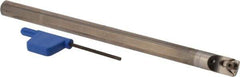 Iscar - 0.448" Min Bore Diam, 6" OAL, 3/8" Shank Diam, Indexable Boring Bar - TP.. 21.51 Insert, Screw Holding Method - Benchmark Tooling