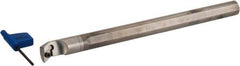 Iscar - 0.629" Min Bore Diam, 7" OAL, 1/2" Shank Diam, E-SDUC Indexable Boring Bar - DC.. 2 Insert, Screw Holding Method - Benchmark Tooling