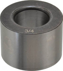 Value Collection - Type P, 3/4" Inside Diam, Headless, Press Fit Drill Bushing - 1-3/8" Body Outside Diam, 1" OAL, Steel - Benchmark Tooling