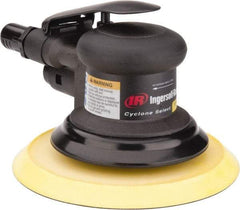 Ingersoll-Rand - 12,000 OPM, 15.8 CFM Air Consumption, Palm Air Orbital Sander - Round Pad, 1/4 NPT Inlet - Benchmark Tooling