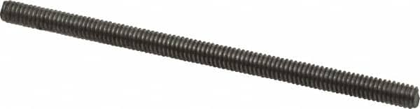 Value Collection - #8-32 3" OAL Fully Threaded Stud - Carbon Steel, Plain Finish - Benchmark Tooling