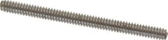 Value Collection - #10-24 2-1/2" OAL Fully Threaded Stud - Carbon Steel, Plain Finish - Benchmark Tooling