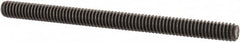 Value Collection - 1/4-20 3-1/2" OAL Fully Threaded Stud - Carbon Steel, Plain Finish - Benchmark Tooling