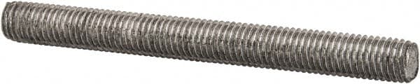 Value Collection - 1/4-28 2-1/2" OAL Fully Threaded Stud - Carbon Steel, Plain Finish - Benchmark Tooling