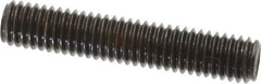 Value Collection - 3/8-16 2" OAL Fully Threaded Stud - Carbon Steel, Plain Finish - Benchmark Tooling