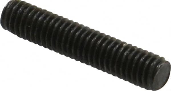 Value Collection - M6x1.0 30mm OAL Fully Threaded Stud - Carbon Steel, Plain Finish, Metric - Benchmark Tooling